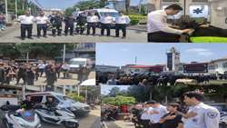 امدادرسانی اورژانس به عزاداران حسینی 